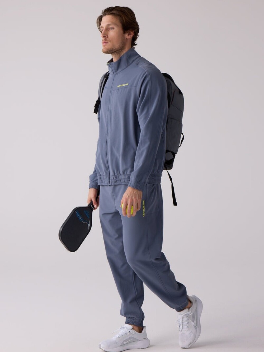 Centerline Athletics Mens Courtside Track Pants Stretch Pickleball Jogger M